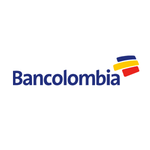 bancolombia logo fondo blanco de 300x300px
