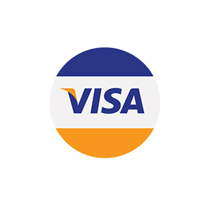 visa logo fondo blanco de 300x300px